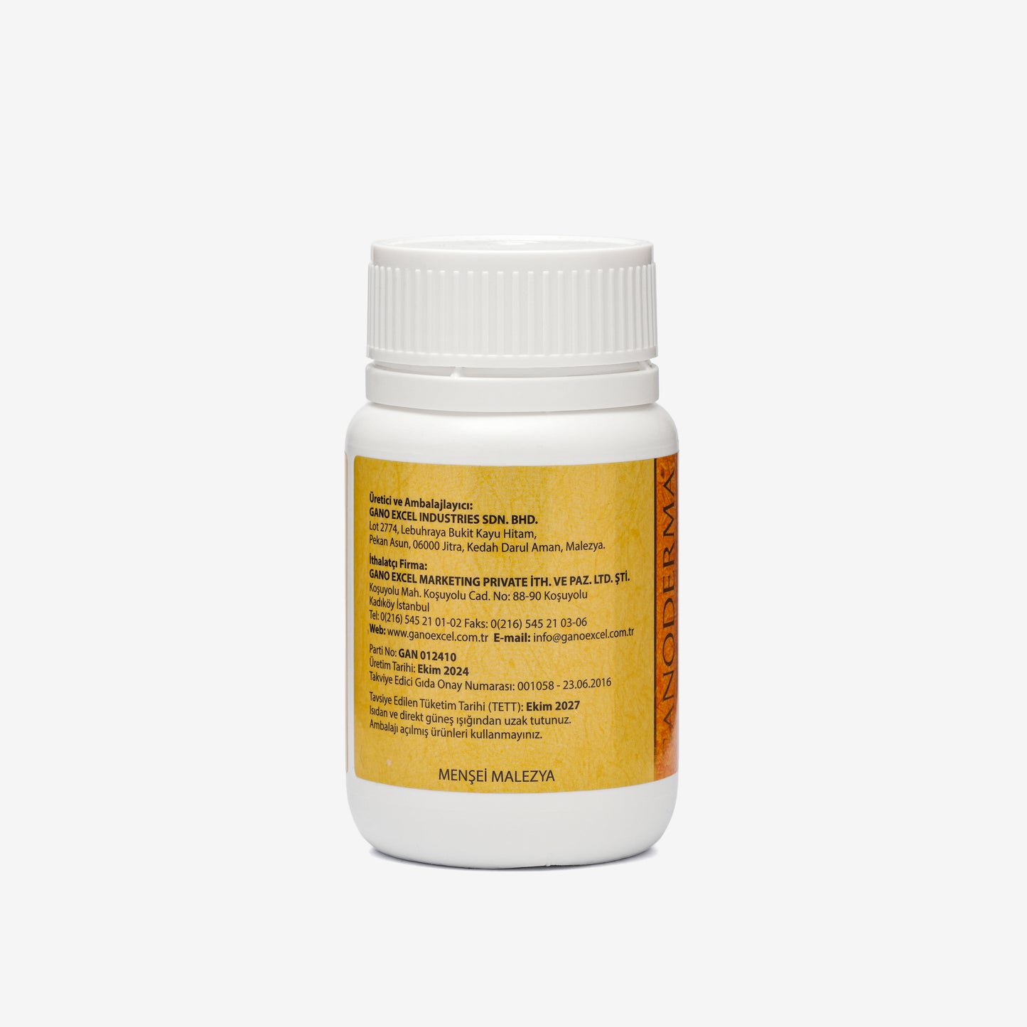 Ganoderma 90® - Saf Reishi (Ganoderma Lucidum) Kapsülleri