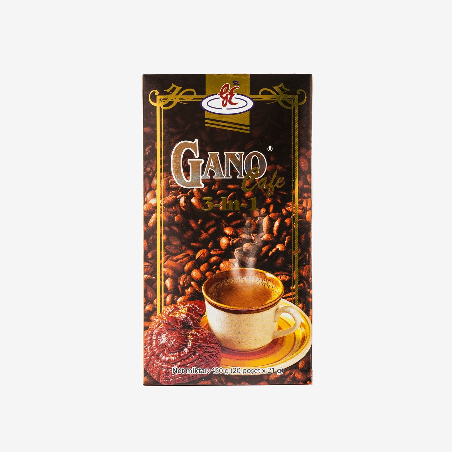 Gano Cafe 3-ü-1 Arada® - Ganoderma Reishi'li Hazır Kahve