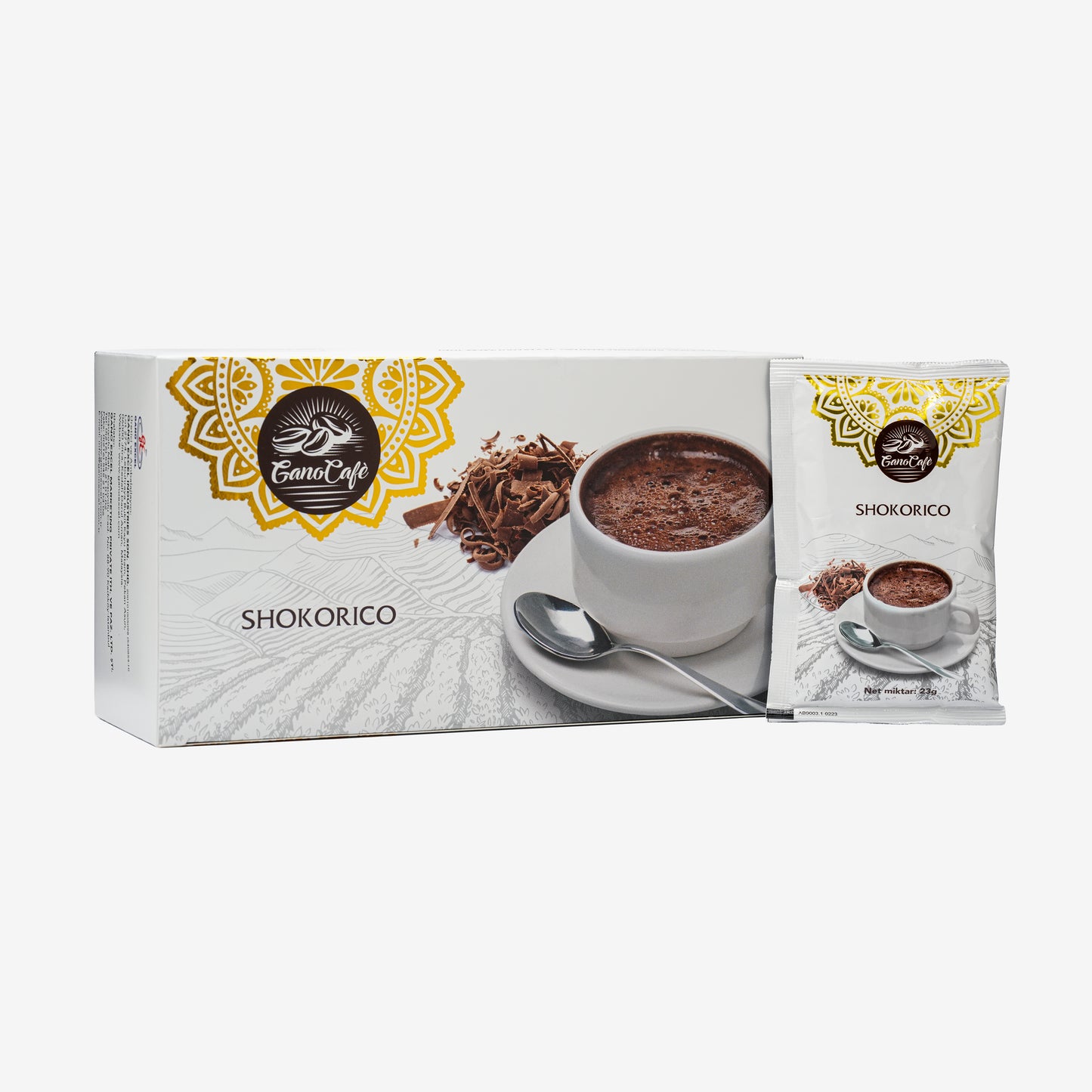 Ganocafe Shokorico® – Schokoladen-Sahne-Getränk mit Ganoderma Reishi