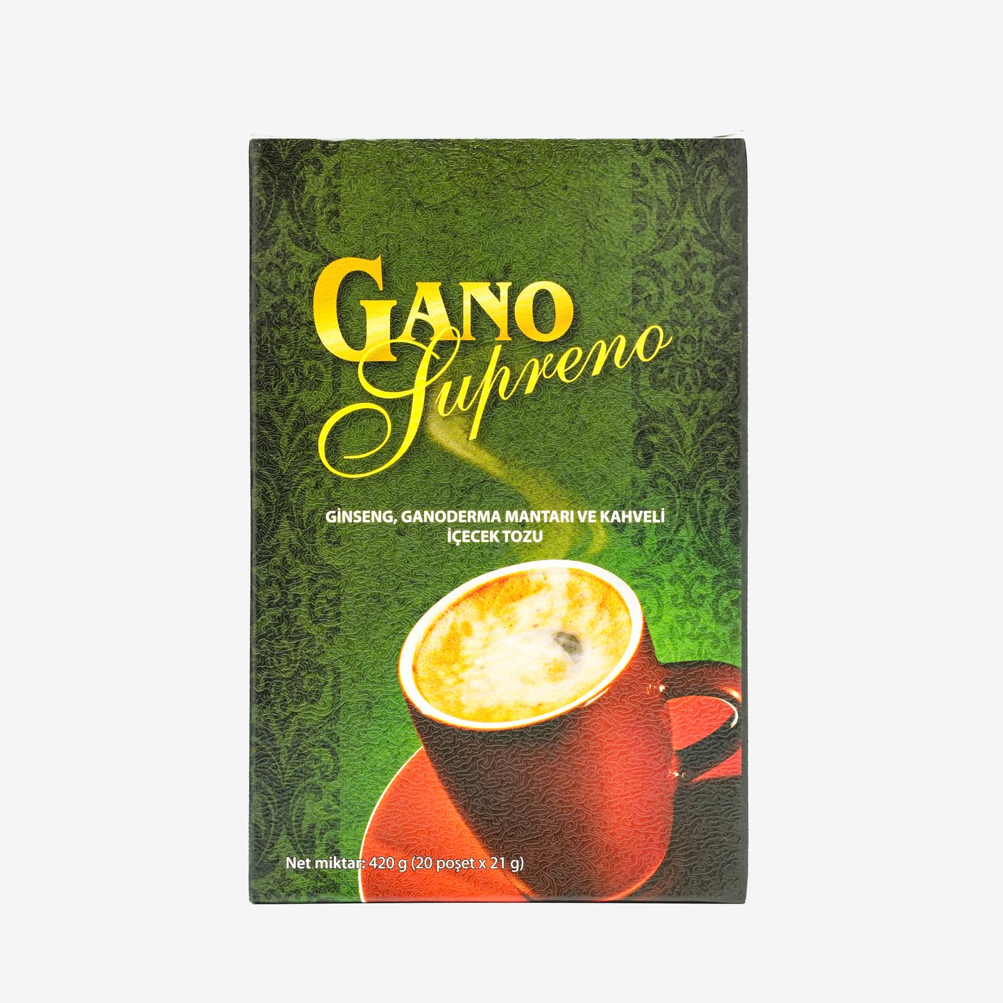 Gano Supreno® - Aromatischer Kaffee mit Ginseng & Ganoderma Reishi