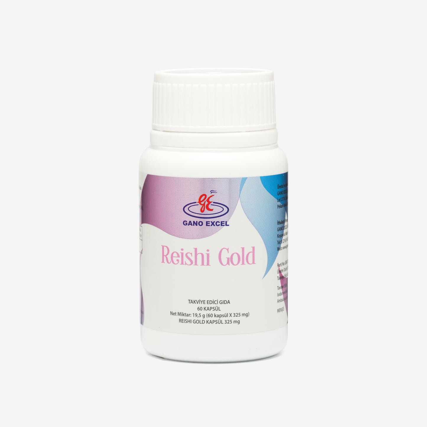 Reishi Gold 60® - Kapseln mit reinem Ganoderma Lucidum Extrakt